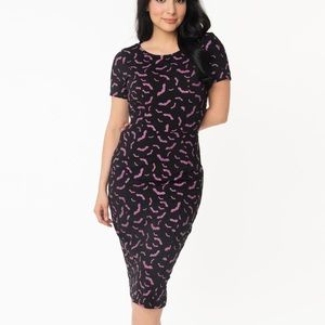 Unique Vintage bat dress